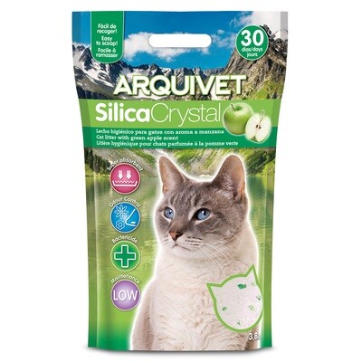 Silica Crystal aroma manzana 3,8 L