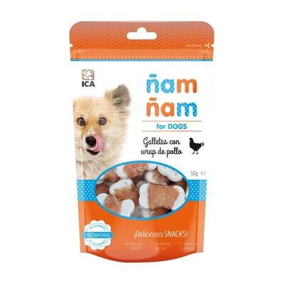 Snack galletas con pollo �am �am  50 g