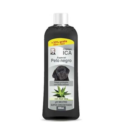 Champ� especial pelo negro con Aloe Vera para perros 400 ml