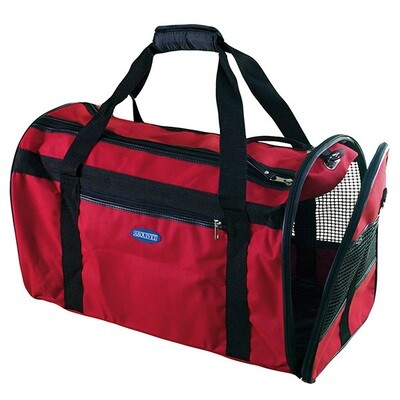 Bolso viaje plegable grande roja - 50 x 30 x 26 cm
