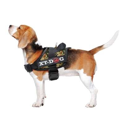 Arn�s de seguridad camuflaje XT-DOG 65 cm