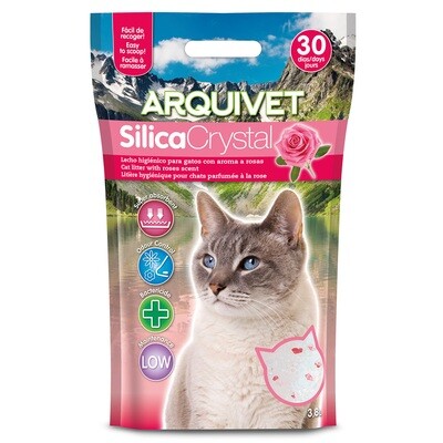 Silica Crystal aroma rosas 3,8 L