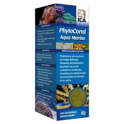 Alimento para corales Phytocoral de AQUA MARINE