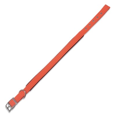 Collar nylon naranja - 1,5 x 38 cm