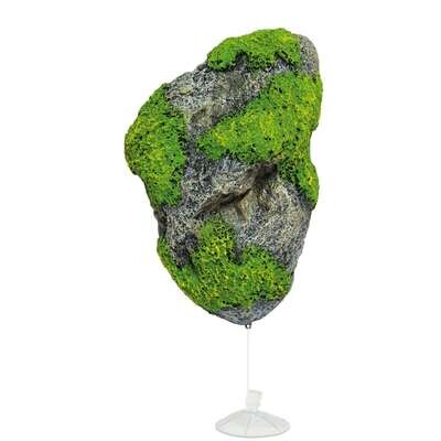 Ornamento con roca flotante mediana 9x7x13,5 cm