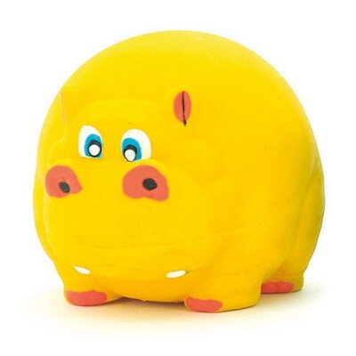 Hipop�tamo amarillo l�tex
