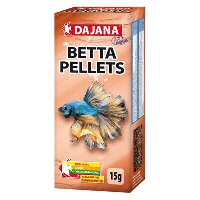 Alimento BETTA PELLETS de DAJANA 15 g