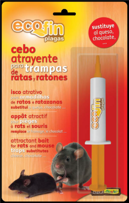 ECOFIN CEBO ATRAYENTE TRAMPAS RATAS