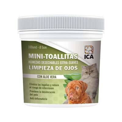 Toallitas ICA para los ojos 5 cm