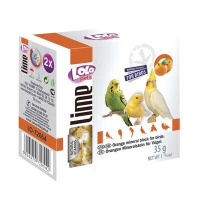 Bloque mineral de naranja "LOLO"