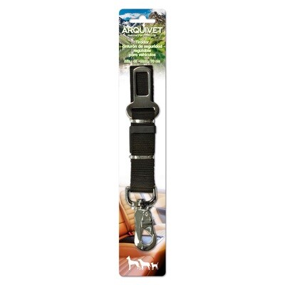 Tirador cinturon seguridad regulable Negro - 45-70 cm