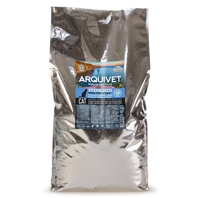Arquivet Cat Sterilized White Fish & Tuna 10 kg