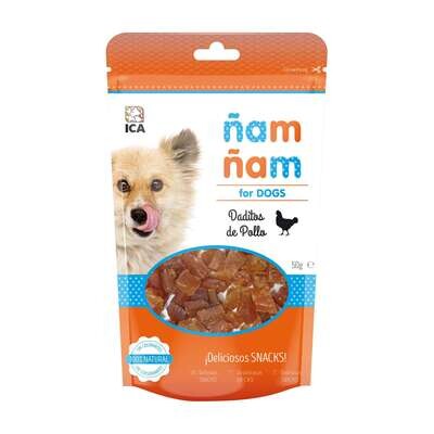 Snack dados de pollo �am �am  50 g