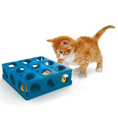 Juguete interactivo cuadrado para gatos 25 cm