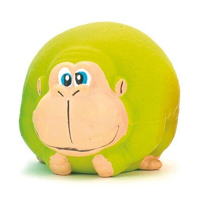 Mono verde de l�tex