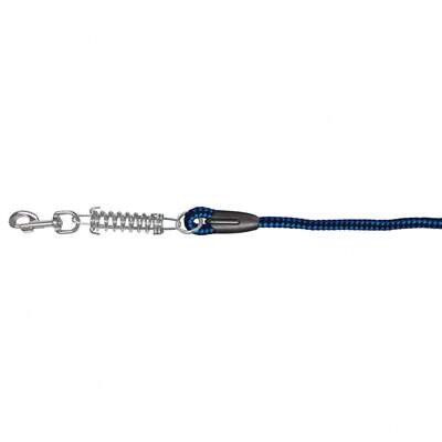 Correa Redonda con muelle azul y negra ICA 60x1,8 cm