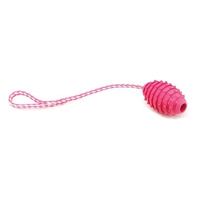 Juguete rosa con tirador termopl�stico