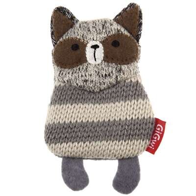 Juguete Plush Friendz mapache GiGwi 2x7x9 cm