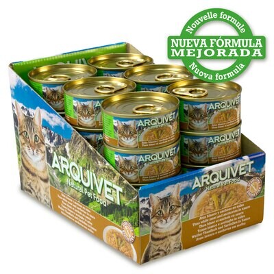 PACK 24 LATAS At�n Blanco en salsa con Anchoas 80gr.