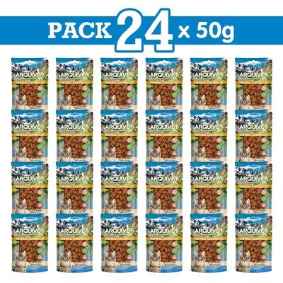 Pack 24 Mini palitos de Salm�n - 50gr