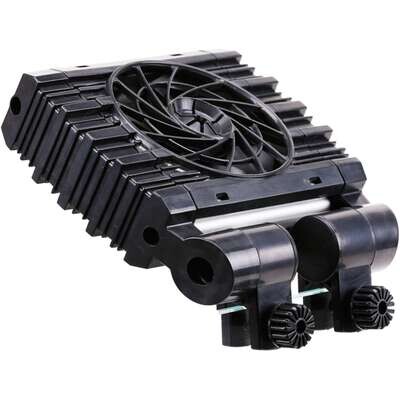 Ventilador sencillo 12,5x13,2x3,9 cm