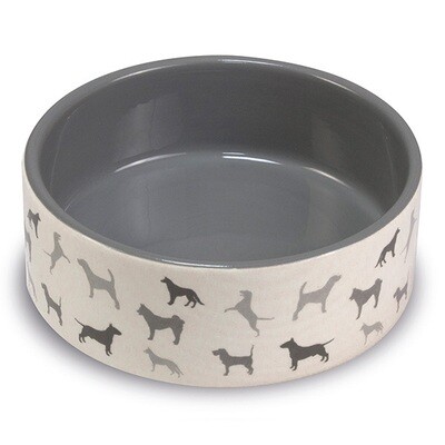 Comedero cer�mica Perro - 12 cm