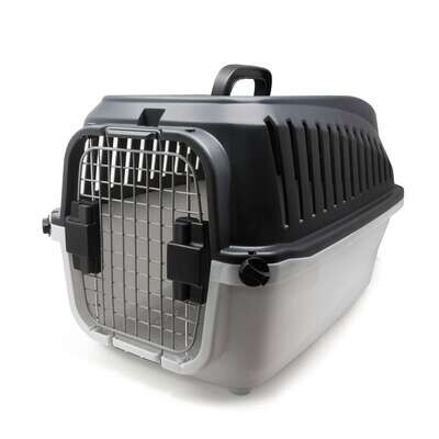 Trasport�n PORTER blanco y negro 55x35x32,5 cm