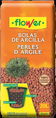 DEC BOLAS DE ARCILLA 20L SACO
