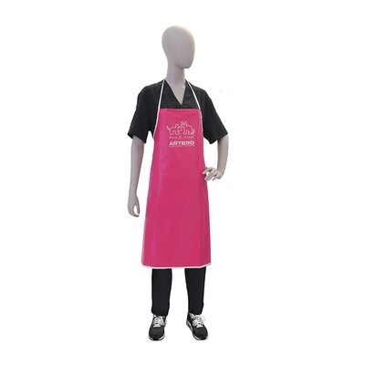 Artero delantal Queen fucsia logo 9061