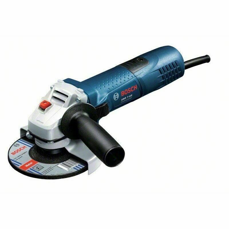 BOSCH - Amoladora angular GWS 7-115 + MALETIN BOSCH BOSCH - Amoladora angular GWS 7-115 + MALETIN BOSCH