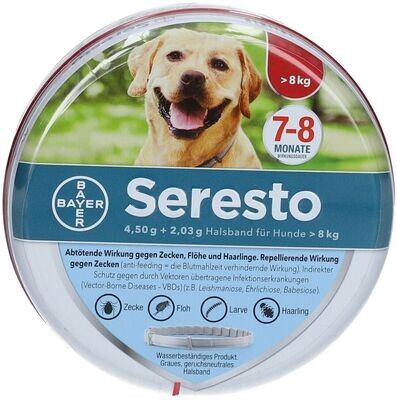 SERESTO COLLAR COLLAR ANTIPARASITARIO MAS DE 8 KG