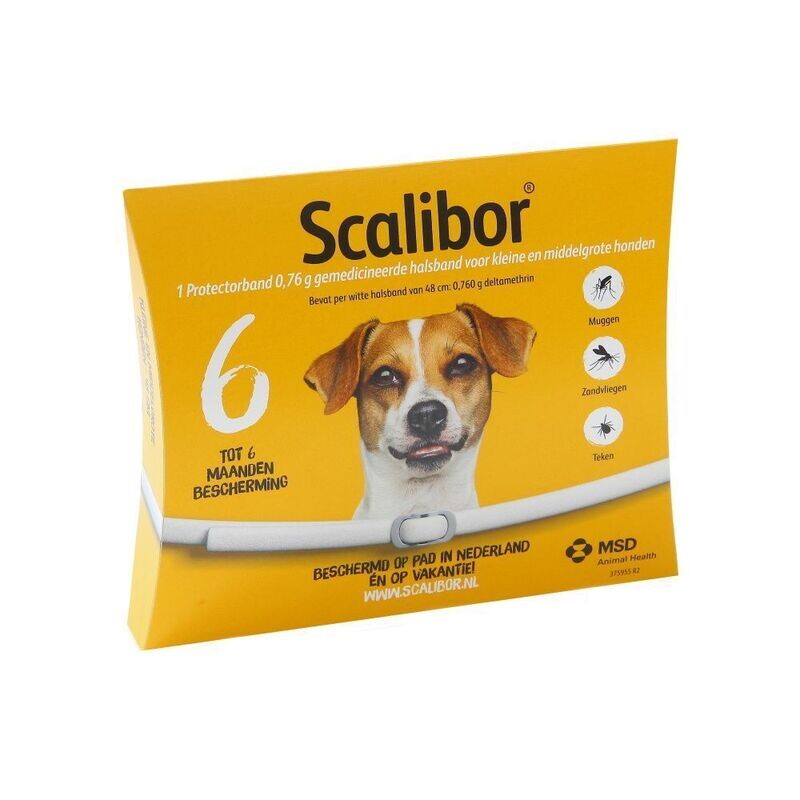 SCALIBOR COLLAR COLLAR ANTIPARASITARIO  COLLAR DE 48 CM