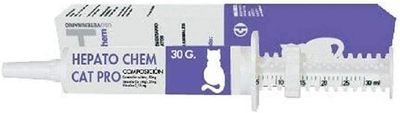 HEPATO Chem Cat Pro para la Insuficiencia Hepática de Mascotas - Tubo 30 gr