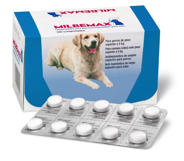 MILBEMAX perro 5-25kg (100 comprimidos)