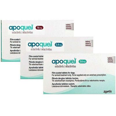 APOQUEL PARA PERROS 5.4 MG 100 COMPRIMIDOS