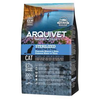 Arquivet Cat Sterilized White Fish & Tuna 1,5kg