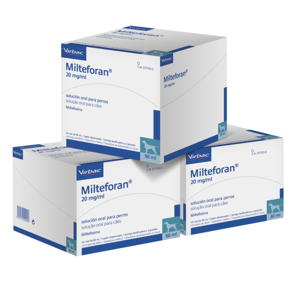 MILTEFORAN ALIMENTO COMPLEMENTARIO PERROS 20 MG/ENVASE 60 ML