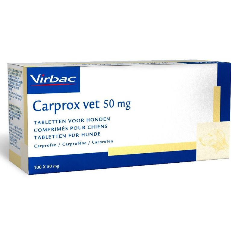 CARPROX QUADRI ALIMENTO COMPLEMENTARIO PARA PERROS 50 Mg 100 Cp