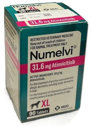 NUMELVI PARA PERROS 31.6 MG 90 COMPRIMIDOS