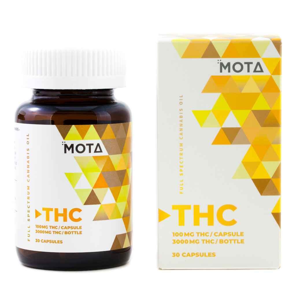 Mota THC 100 mg Capsules