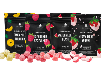 BuudaBomb Gummies - 250mg THC
