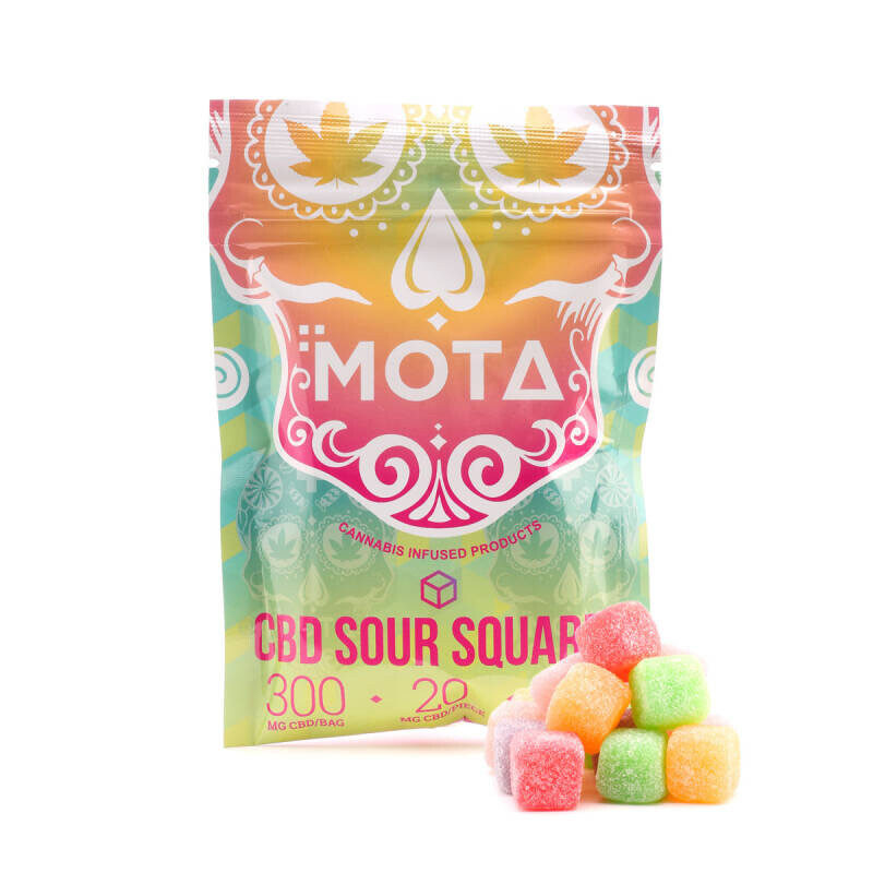 Mota CBD Sour Squares