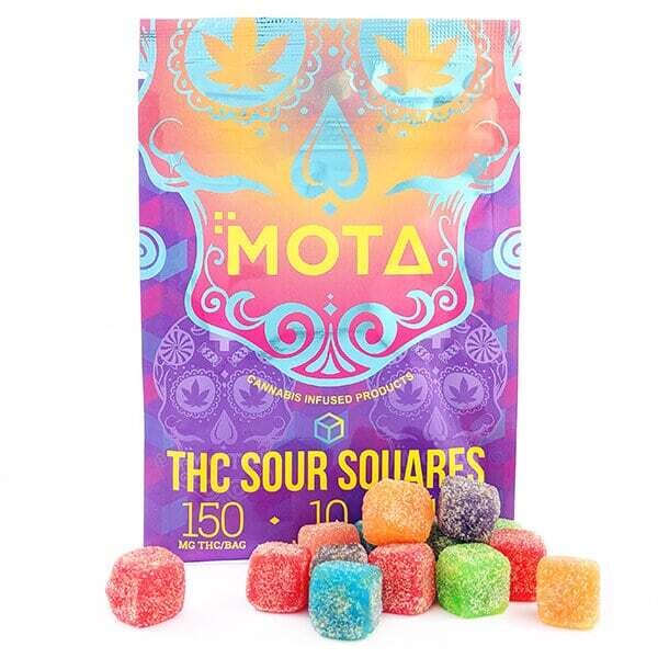 Mota THC Sour Squares