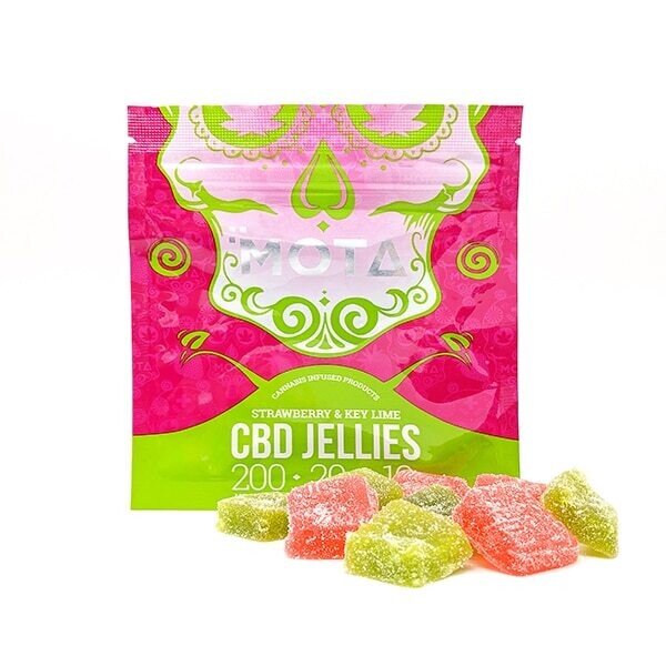 MOTA CBD Strawberry and Key Lime Jellies