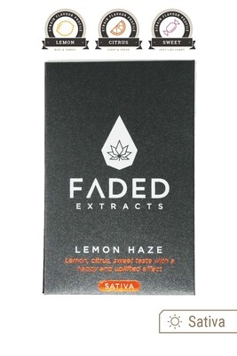 Faded Extracts Lemon Haze Shatter