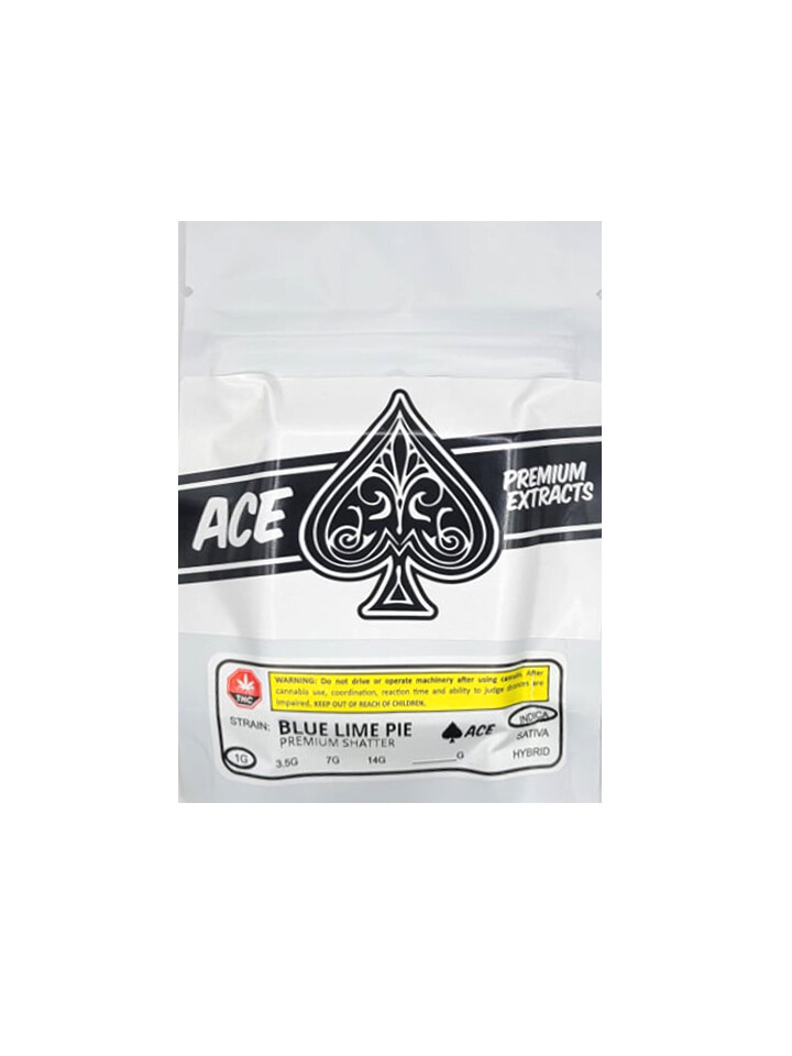 Ace Premium Extracts Blue Lime Pie Shatter
