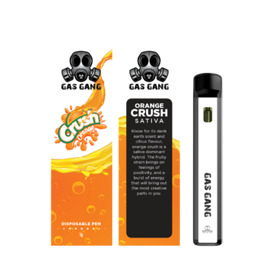 Gas Gang - 1 G Disposable Pen - Crush Orange - Sativa