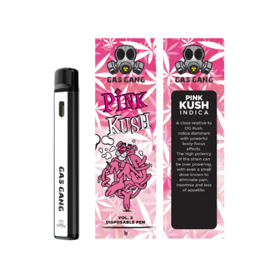 Gas Gang - 1 G Disposable Pen - Pink Kush - Indica