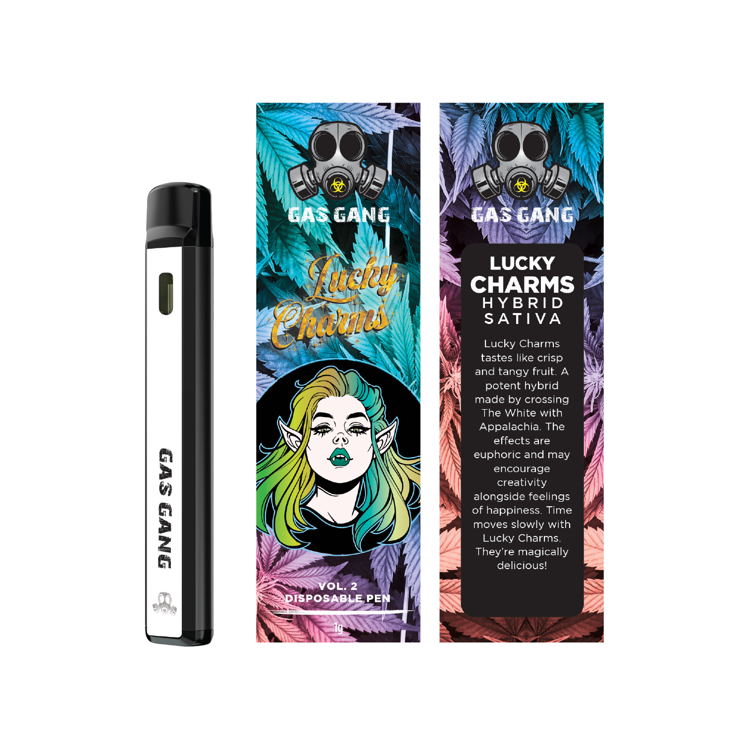 Gas Gang Lucky Charms 1G Disposable Weed Pen