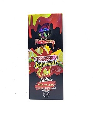 Major League Extractions – 1.1 G Disposable Vape Pen - Strawberry Lemonade